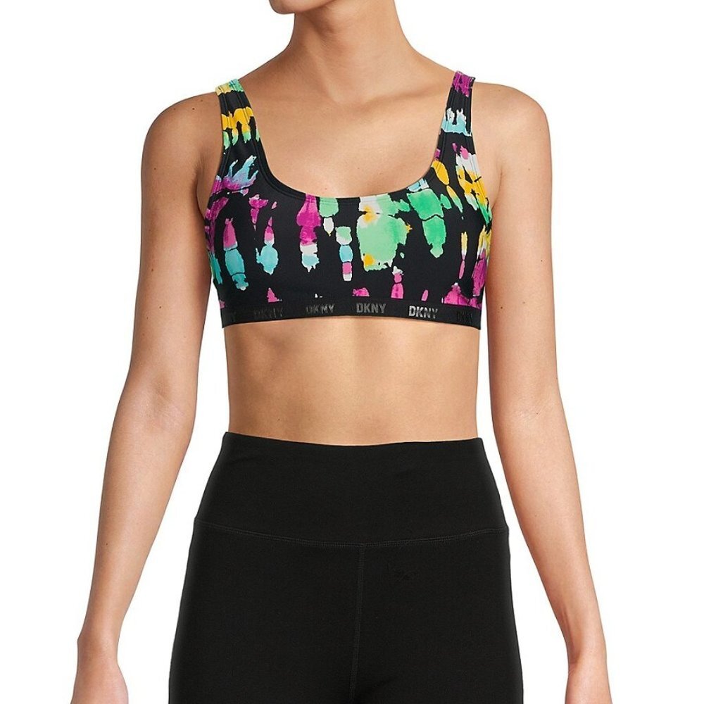 DKNY Scoop Neck Swim Top